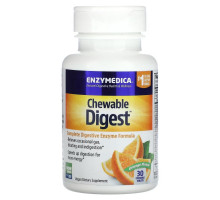 Enzymedica, Chewable Digest, Orange , 30 Chewable Tablets