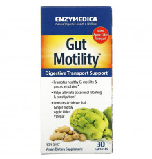 Enzymedica, Gut Motility, Digestive Transport Support, 30 Capsules