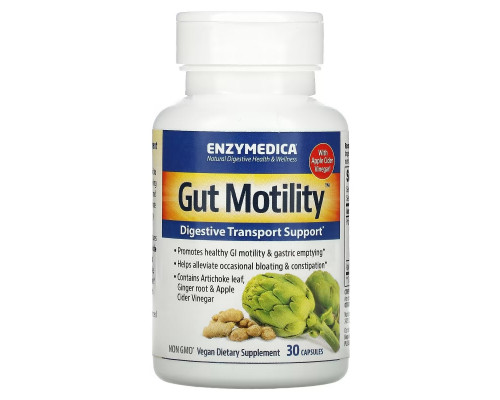 Enzymedica, Gut Motility, Digestive Transport Support, 30 Capsules Enzymedica, Gut Motility, Digestive Transport Support, 30 Capsules