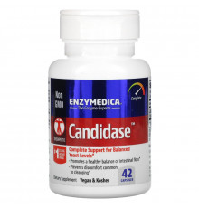 Enzymedica, Кандидаза, 42 капсулы