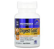Enzymedica, Digest Gold с ATPro, 45 капсул