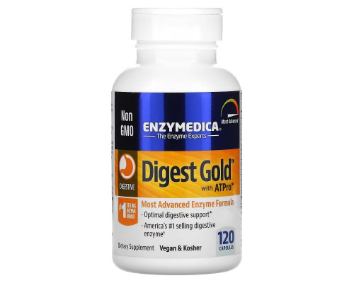 Enzymedica Digest Gold с ATPro 120 капсул Enzymedica Digest Gold с ATPro 120 капсул