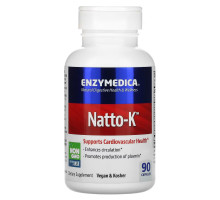 Enzymedica Natto-K для сердечно-сосудистой системы 90 капсул