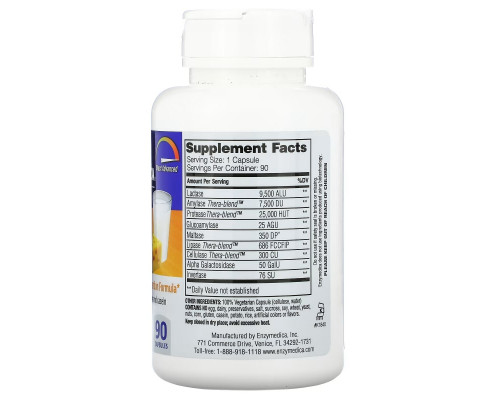 Enzymedica Lacto 90 капсул Enzymedica Lacto 90 капсул