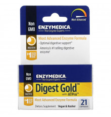 Enzymedica, Digest Gold с ATPro, 21 капсула