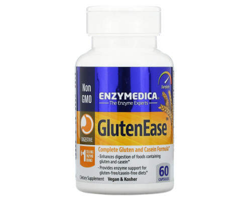 Enzymedica GlutenEase 60 капсул Enzymedica GlutenEase 60 капсул