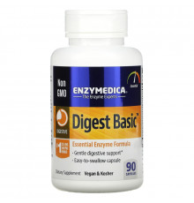 Enzymedica Digest Basic формула основных ферментов 90 капсул