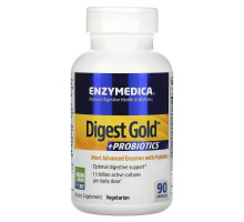 Enzymedica Digest Gold + пробиотики 90 капсул