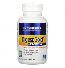 Enzymedica Digest Gold + пробиотики 90 капсул
