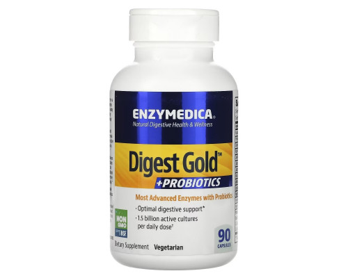 Enzymedica Digest Gold + пробиотики 90 капсул Enzymedica Digest Gold + пробиотики 90 капсул