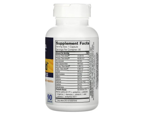 Enzymedica Digest Gold + пробиотики 90 капсул Enzymedica Digest Gold + пробиотики 90 капсул