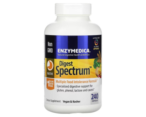 Enzymedica, Digest Spectrum, 240 капсул