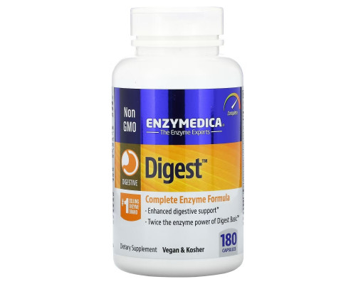 Enzymedica Digest комплекс ферментов 180 капсул Enzymedica Digest комплекс ферментов 180 капсул