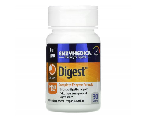 Enzymedica Digest Complete Enzyme Formula 30 Capsules Enzymedica Digest Complete Enzyme Formula 30 Capsules