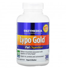 Enzymedica, Lypo Gold, 240 капсул