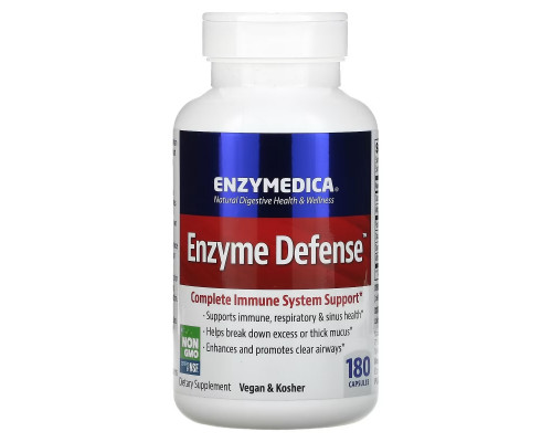 Enzymedica, Enzyme Defense, 180 капсул