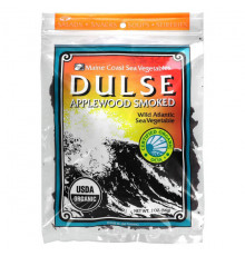 Водоросли Maine Coast Sea Vegetables, Dulse, с копчением на яблоне, 56 г (2 унции)