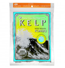 Maine Coast Sea Vegetables, Бурые водоросли, дикая атлантическая морская капуста, 56 г