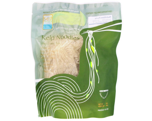 Sea Tangle Noodle Company, Лапша с бурыми водорослями с зеленым чаем, 12 унций (340 г) Sea Tangle Noodle Company, Лапша с бурыми водорослями с зеленым чаем, 12 унций (340 г)