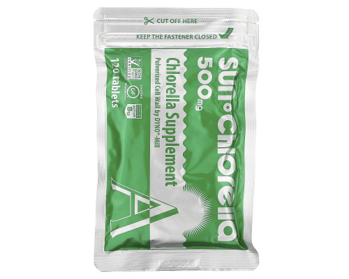 Sun Chlorella, Sun Chlorella A, 500 мг, 600 таблеток Sun Chlorella, Sun Chlorella A, 500 мг, 600 таблеток