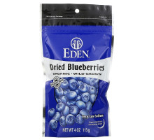 Eden Foods, Органическая сушеная черника, 4 унции (113 г)