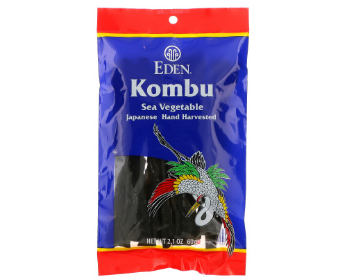 Eden Foods, Морская капуста, морские овощи, 2,1 унции (60 г) Eden Foods, Морская капуста, морские овощи, 2,1 унции (60 г)