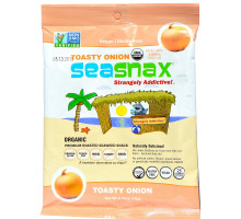 SeaSnax Toasty Onion Roasted Seaweed Snack 5 sheets - .54 oz (15 g)