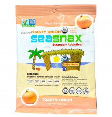SeaSnax Toasty Onion Roasted Seaweed Snack 5 sheets - .54 oz (15 g)