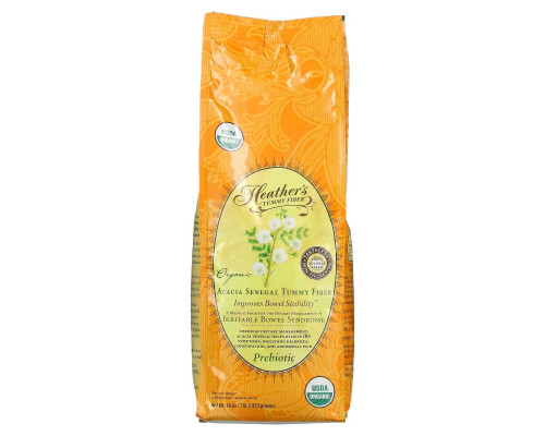 Heather's Tummy Care Органические волокна акации сенегальской 16 унций (453 г) Heather's Tummy Care Органические волокна акации сенегальской 16 унций (453 г)
