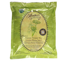 Heather's Tummy Care Tummy Teas Organic Fennel Tea Caffeine Free 16 oz (453 g)