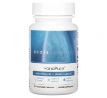 Для нервной системы Econugenics, HonoPure, 30 вегетарианских капсул