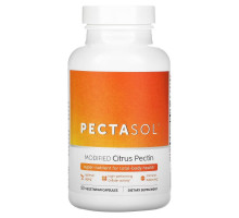 Econugenics PectaSol-C модифицированный цитрусовый пектин 90 растительных капсул