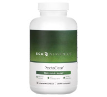 Econugenics PectaClear Детокс Формула 180 вегетарианских капсул