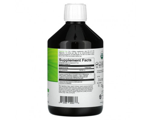 Пребиотики и пробиотики Econugenics, EcoProbiotic, органический пре + пробиотический эликсир, натуральные ягоды, 500 мл (17 жидк. Унций) Пребиотики и пробиотики Econugenics, EcoProbiotic, органический пре + пробиотический эликсир, натуральные ягоды, 500 мл (17 жидк. Унций)