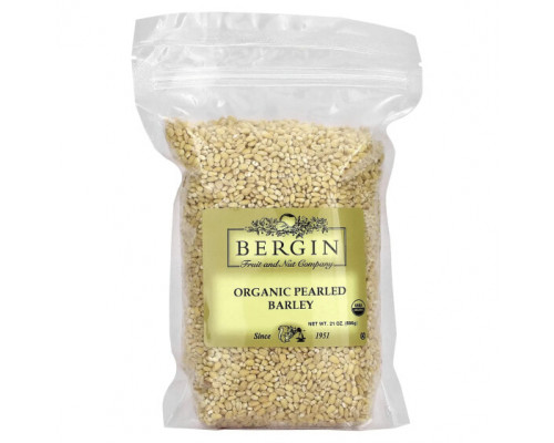 Зелень и зеленые овощи Bergin Fruit and Nut Company, Органический перловый ячмень, 596 г (21 унция) Зелень и зеленые овощи Bergin Fruit and Nut Company, Органический перловый ячмень, 596 г (21 унция)
