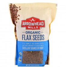 Arrowhead Mills, Органические семена льна, 16 унций (453 г)