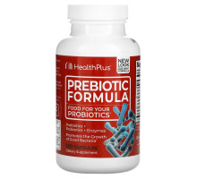 Health Plus Inc., Prebiotic Formula, 500 mg, 180 Capsules