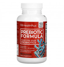 Health Plus Inc., Prebiotic Formula, 500 mg, 180 Capsules