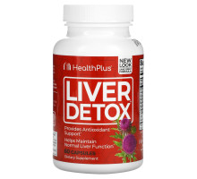 Health Plus, Liver Detox, 60 Capsules
