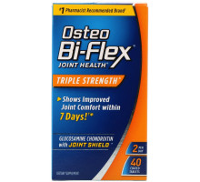 Osteo Bi-Flex, Здоровье суставов, тройная сила, 40 таблеток в оболочке