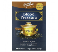 Травяные сборы и чаи Prince of Peace, Herbal Tea, кровяное давление, 18 чайных пакетиков, 32,4 г (1,14 унции)