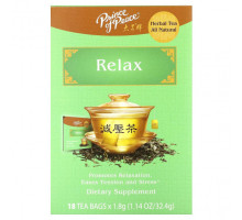 Травяные сборы и чаи Prince of Peace, Herbal Tea, Relax, 18 чайных пакетиков, 32,4 г (1,14 унции)