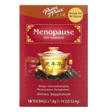 Травяные сборы и чаи Prince of Peace, Herbal Tea, для женщин, для менопаузы, 18 чайных пакетиков, 32,4 г (1,14 унции)