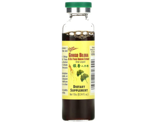Prince of Peace, Ginkgo Biloba & Red Panax Ginseng Extract, 30 Bottles, 0.34 fl oz Each Prince of Peace, Ginkgo Biloba & Red Panax Ginseng Extract, 30 Bottles, 0.34 fl oz Each