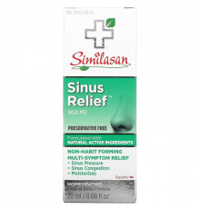 Similasan, Sinus Relief Nasal Mist, 0.68 fl oz (20 ml)