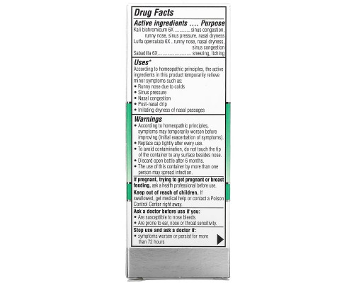 Similasan, Sinus Relief Nasal Mist, 0.68 fl oz (20 ml) Similasan, Sinus Relief Nasal Mist, 0.68 fl oz (20 ml)