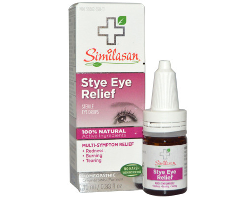 Similasan, Stye Eye Relief, стерильные глазные капли, 0,33 жидкой унции (10 мл) Similasan, Stye Eye Relief, стерильные глазные капли, 0,33 жидкой унции (10 мл)
