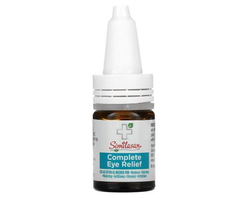 Similasan, Complete Eye Relief, стерильные глазные капли, 10 мл (0,33 жидк. Унции) Similasan, Complete Eye Relief, стерильные глазные капли, 10 мл (0,33 жидк. Унции)