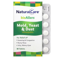 NatraBio, BioAllers, Mold, Yeast & Dust, 60 Tablets