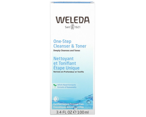 Weleda Очищающее средство и тоник 34 жидких унций (100 мл) Weleda Очищающее средство и тоник 34 жидких унций (100 мл)
